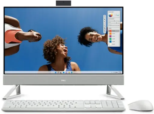 Todo en Uno Dell 23.8", Intel Core i7-150U 1.80GHz, 16GB, 1TB SSD, Windows 11 Home 64-bit, Blanco [All in one]